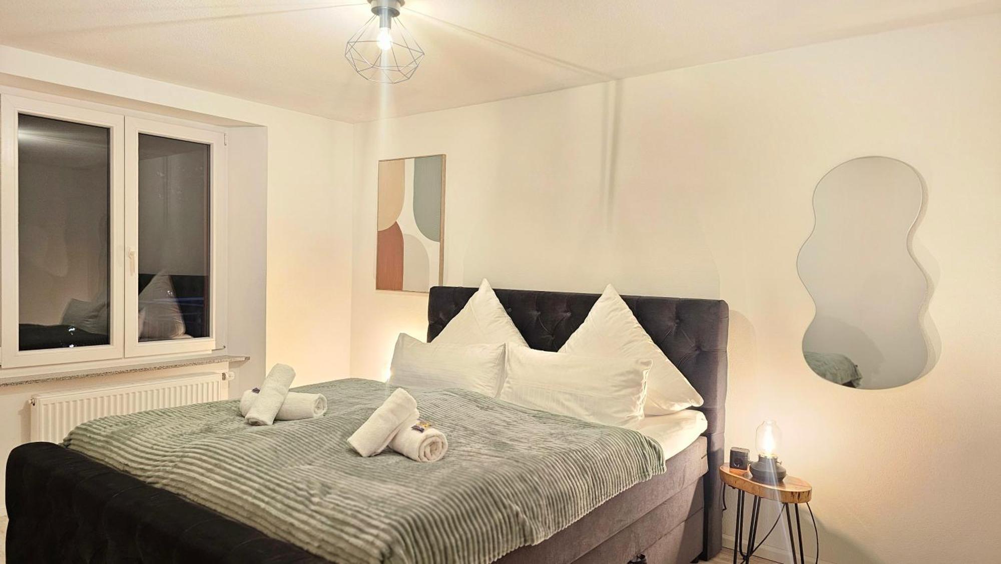 Design-Apartment II Boxspring I Nespresso I Balkon I Basel 10 Km I Tiefgarage Eimeldingen Exteriör bild